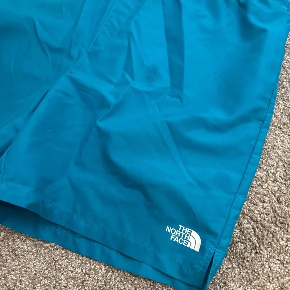 The North Face Mens XL Blue FlashDry Swim Trunks Shorts Elastic Waist - Picture 2 of 4